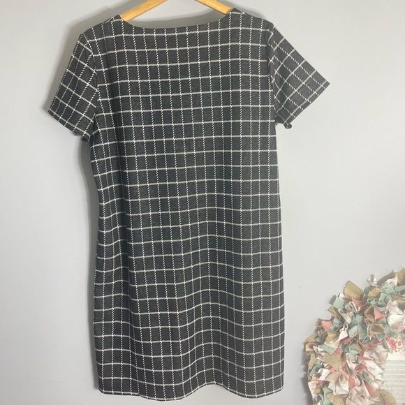 Jane and Delancey Casual Tunic Shirt Stretch Dress Size L NWOT - Picture 3 of 8
